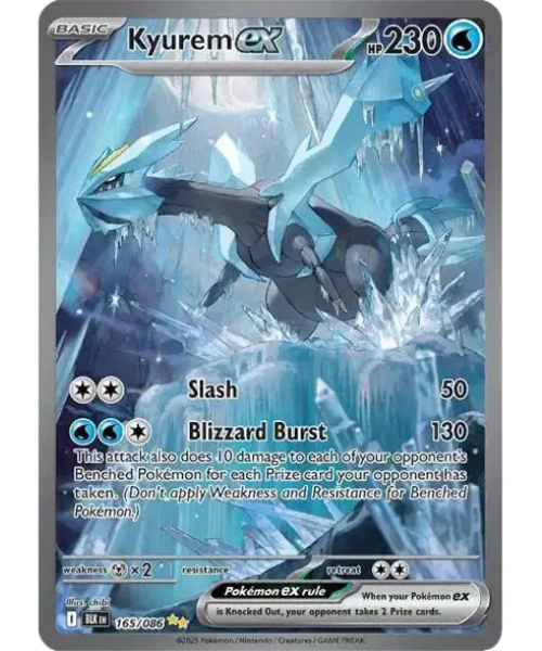 Scarlet & Violet - Black Bolt 165/086 - Kyurem ex  [Special Illustration Rare]