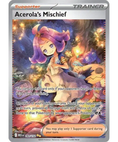 Mega Evolution Base 183/132 - Acerola's Mischief [Special Illustration Rare]