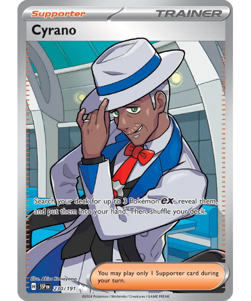 Scarlet & Violet Surging Sparks 230/191 - Cyrano [Ultra Rare]