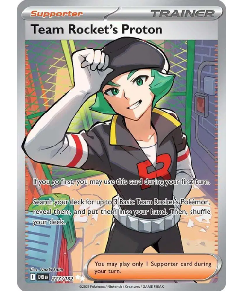Scarlet & Violet - Destined Rivals 227/182 - Team Rocket's Proton [Ultra Rare]