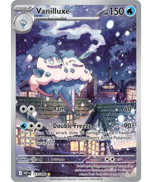 Scarlet & Violet White Flare 113/086 - Vanilluxe [Illustration Rare]