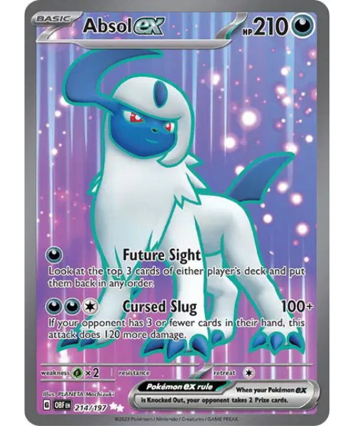 Scarlet & Violet Obsidian Flames 214/197 - Absol ex [Ultra Rare]