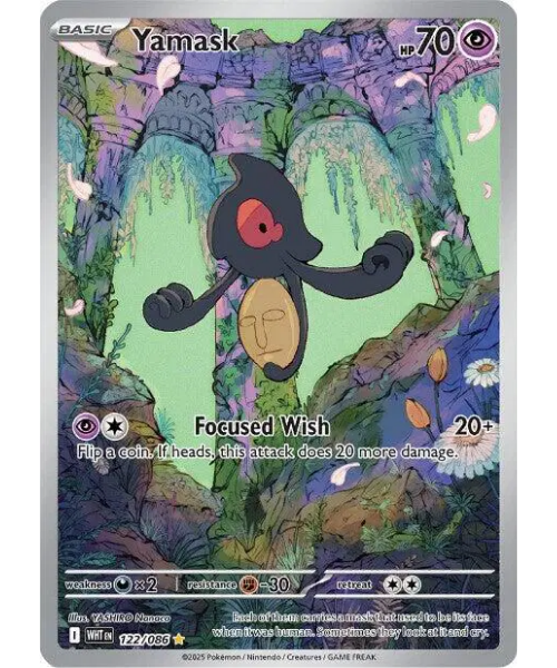 Scarlet & Violet White Flare 122/086 - Yamask [Illustration Rare]