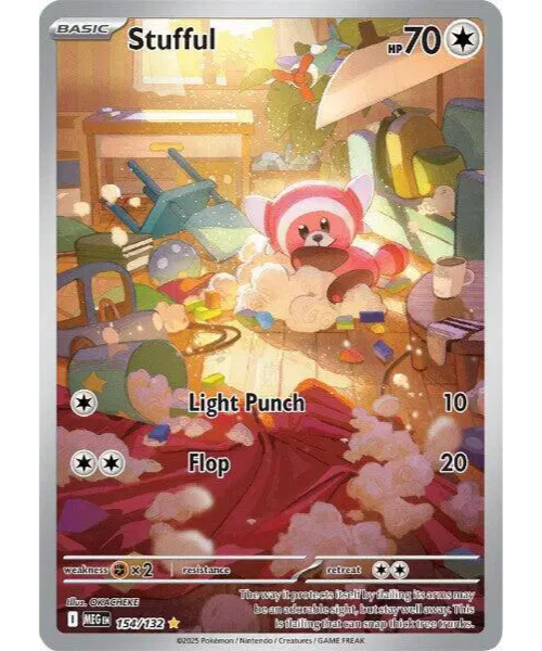 Mega Evolution Base 154/132 - Stufful [Illustration Rare]