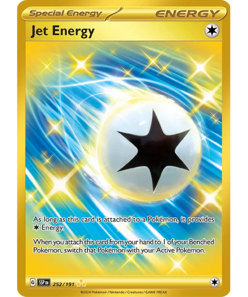 Scarlet & Violet Surging Sparks 252/191 - Jet Energy [Hyper Rare]
