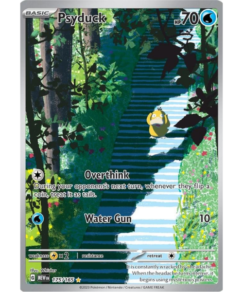 Scarlet & Violet 151 175/165 - Psyduck [Illustration Rare]