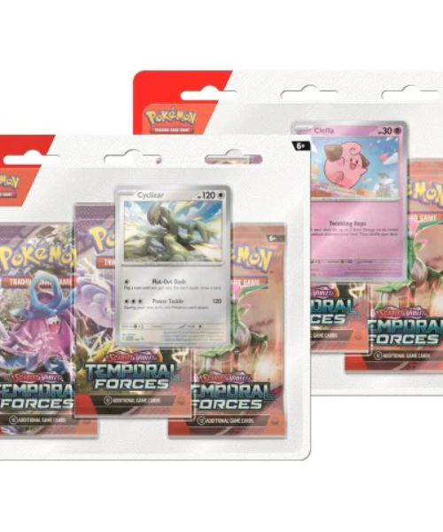 Pokemon TCG Scarlet & Violet Temporal Forces 3-Pack Blister