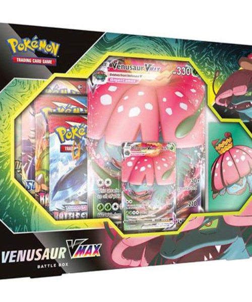 Pokemon TCG Venusaur V Max Battle Box