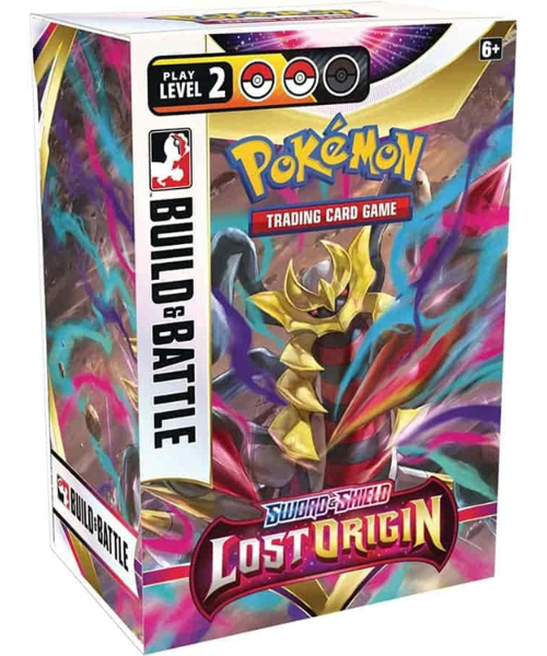 Pokémon TCG Sword & Shield Lost Origin Build And Battle Box