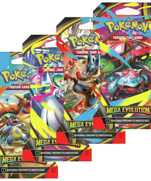 Pokémon TCG - Mega Evolution Base - Sleeved Blister Pack