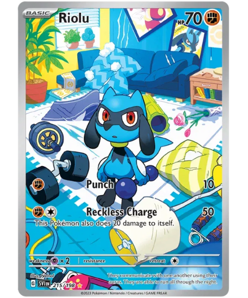 Scarlet & Violet Base 215/198 - Riolu [Illustration Rare]