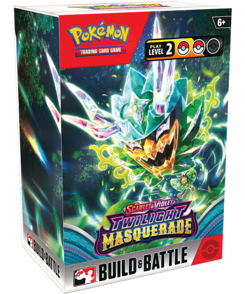 Pokémon TCG Scarlet & Violet Twilight Masquerade Build And Battle Box