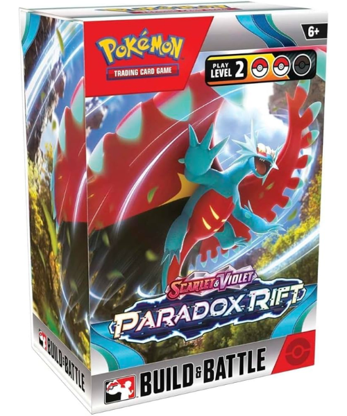 Pokémon TCG Scarlet & Violet Paradox Rift Build And Battle Box