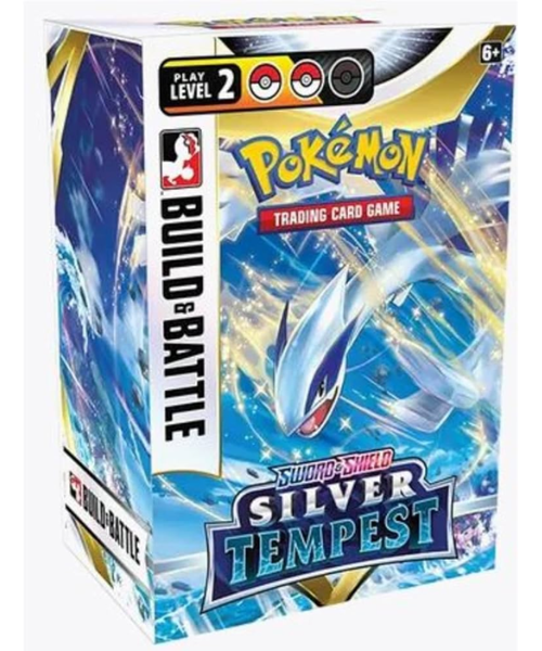 Pokémon TCG Sword & Shield Silver Tempest Build And Battle Box