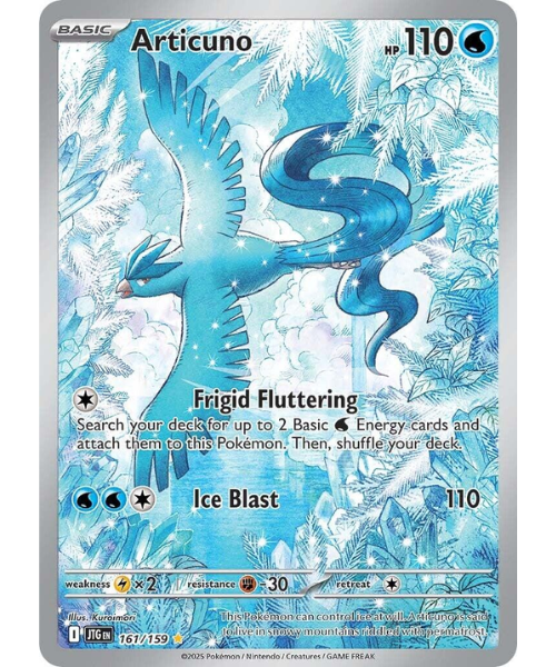 Scarlet & Violet - Journey Together 161/159 - Articuno [Illustration Rare]