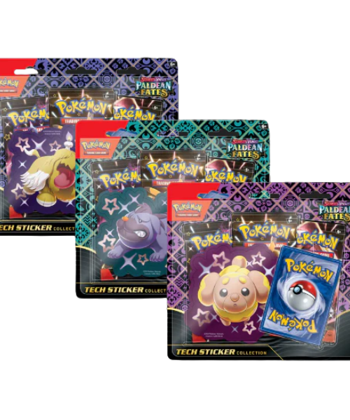 Pokémon TCG Scarlet & Violet Paldean Fates Tech Sticker Collection
