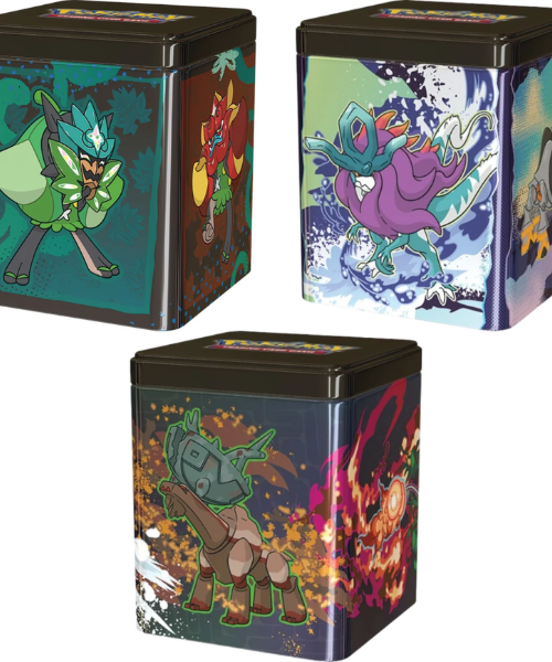Pokemon TCG 2025 Q1 Stacking Tin