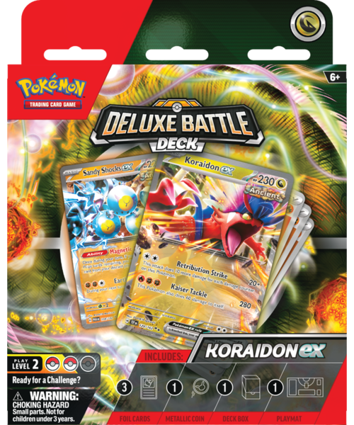 Pokemon TCG Deluxe Battle Deck Koraidon EX Level 2