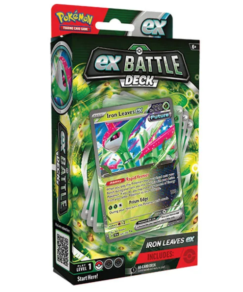 Pokemon TCG Ex Battle Deck Iron Leaves Ex Level 1