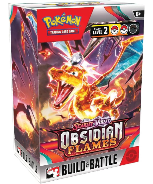Pokémon TCG Scarlet & Violet Obsidian Flames Build And Battle Box