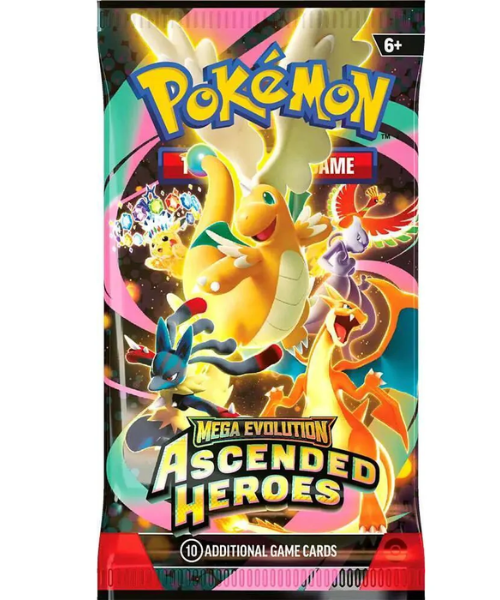 Pokémon TCG - Mega Evolution ME2.5 - Ascended Heroes - Booster Pack