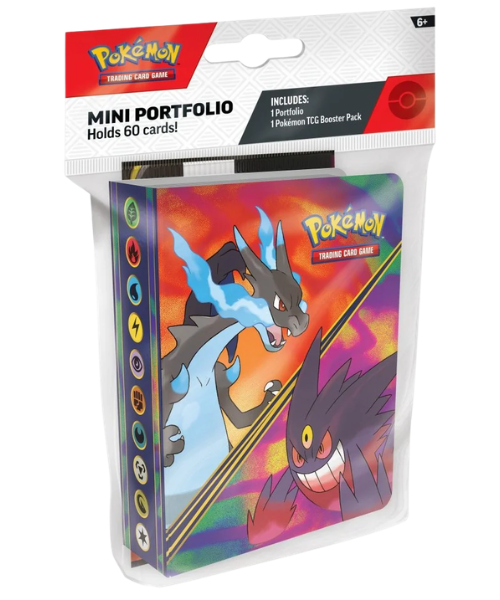 Pokémon TCG - Mega Evolution Phantasmal Flames - Mini Portfolio (Incl. one pack)