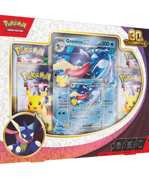*VTR Rewards Members Only* Pokémon TCG - 30th Celebration - Greninja Ex Box [Pre-Order] *Limit 1pc per customer