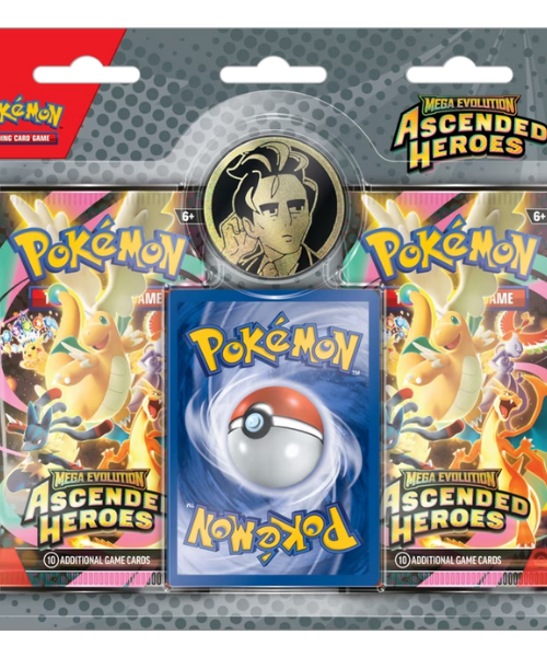 Pokémon TCG - Mega Evolution ME2.5 - Ascended Heroes - 2-Pack Blister