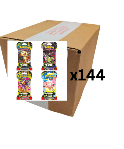 Pokémon TCG - Mega Evolution ME03 Perfect Order - Blister Pack Case of 144