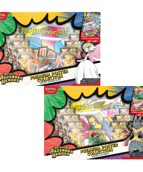 Pokémon TCG - Mega Evolution ME2.5 - Ascended Heroes - Premium Poster Collection