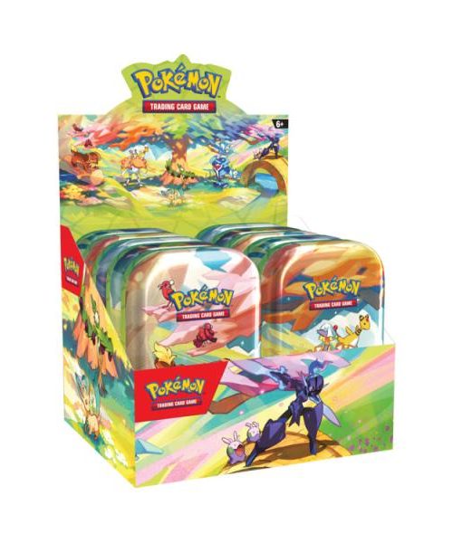 Pokemon TCG Vibrant Paldea Mini Tin Display