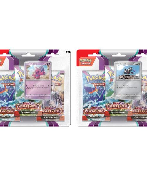 Pokemon Scarlet & Violet Paldea Evolved 3-Pack Blister