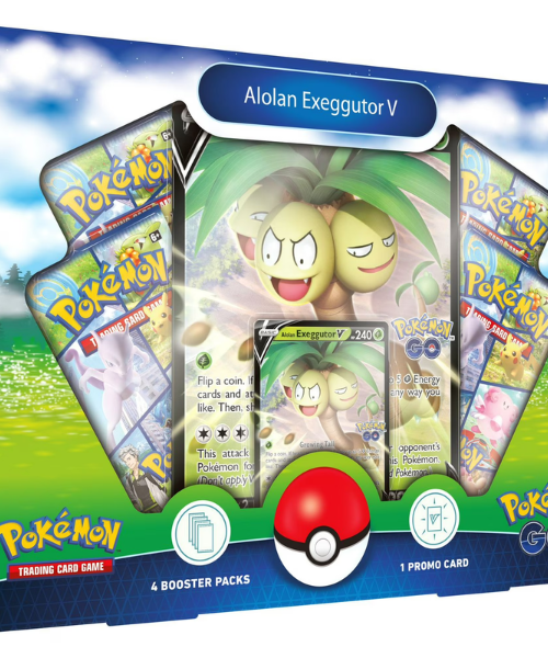 Pokemon Go Alolan Exeggutor V Collection Box
