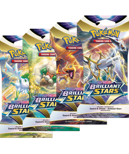 Pokemon Sword & Shield Brilliant Stars Blister Pack