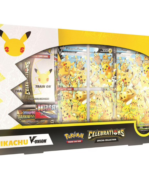 Pokemon TCG Pikachu V-Union Celebrations Special Collection Box