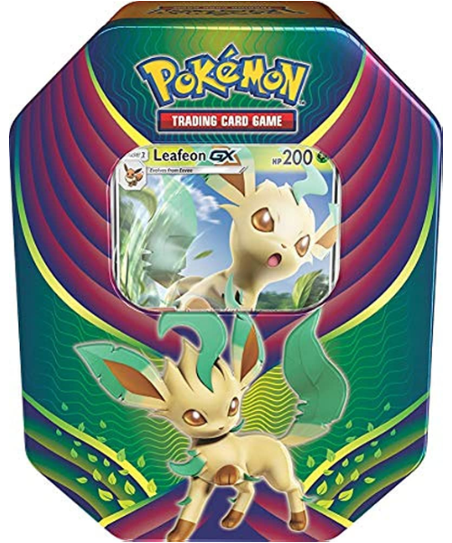 Pokemon TCG Leafeon GX Tin 2018