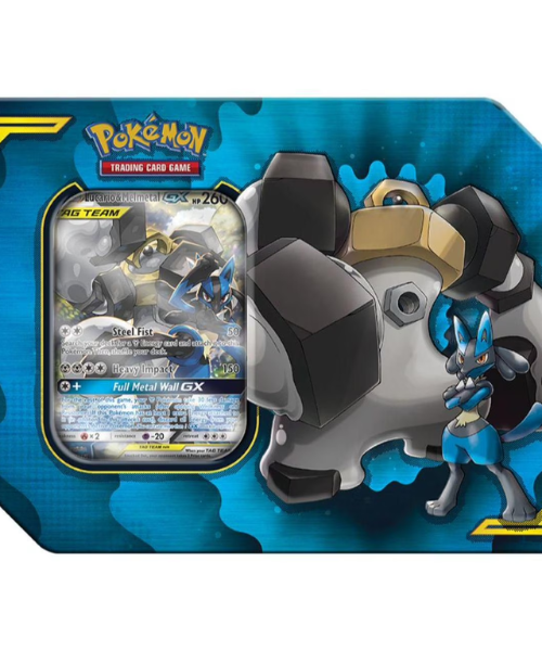 Pokemon TCG Lucario & Melmetal GX Tag Team Collector's Tin 2019